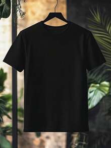 Men's And Women's Soft Graphic Crew Neck Oversized T-Shirt With Maeta Heart And Japanese Text - Casual Short Sleeve Streetwear Style T-Shirt, Loose Asymmetrical Cut, Comfortable For All Seasons, Ideal For Urban Fashion, Casual Outfits And Night Out (Black) - Machine Washable. - 黑色 - 查看 2