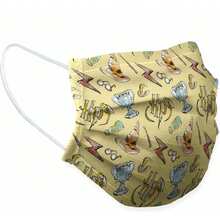 Safta | Reusable Harry Potter Mask, Pack Of 2 Assorted Units 6-9 Years, 4 Random Designs, UNE 0065:2020 BFE >90%, 10 Washes, Made In Spain - View 4