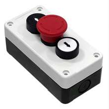 Push Button Station Up/Down Arrows + Stop Button, Hoist, Roller Shutter Door - Star - View 2