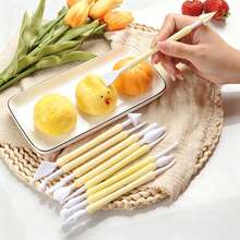 9pcs Fondant Tool Set Includes 9 Double-Ended Tools, 1 Sculpting Pen, 1 Cream Cake Carving Pen, Fondant Decorating Tools, Suitable For Kitchen DIY Cream Baking Tools - White - View 7