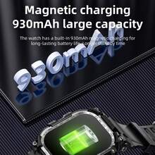 LOKMAT APPLLP 7 MAX Phone Smart Watch, 2.06-Inch AMOLED Screen, Supports 4G/5G Phone Cards, Compatible With Android And IPhon Devices, 180° Pull-Out Knob HD Camera, Cellular Data Network, Wi-Fi Network Connection And Third-Party Application Downloads. - APPLLP 7 MAX Silver - View 13