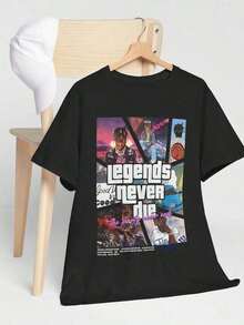 Women T-Shirts - Black 5 - View 1