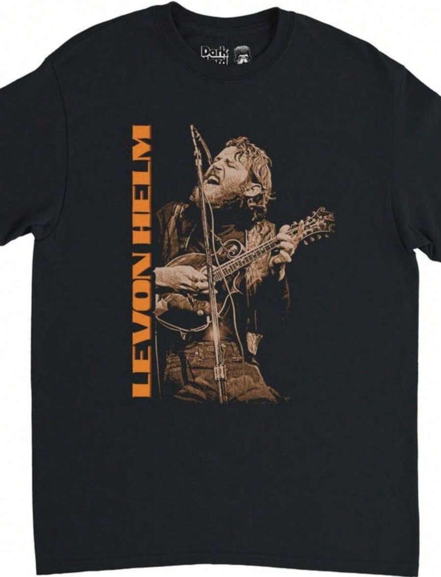 Levon Helm Tribute 'The Band' T-Shirt - Christmas Shoppers, Please Read Item Description - Free Shipping, Loose Fit Retro T-Shirt - Back 4 - View 1