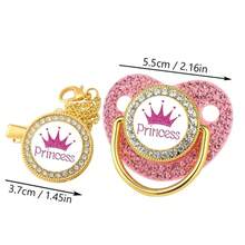Baby Teething Toy Set With Pacifier Clip, Anti-Drop Silicone Chain, , Newborn Gift. - Gold - View 4