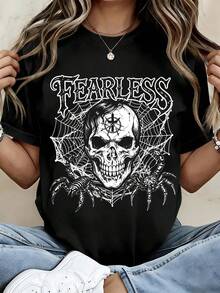 Women T-Shirts - Black - View 1