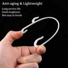 10/20pcs Fruit And Vegetable Plant Support Hooks, Prevent Fruit Dropping, Reusable Plastic Plant Support Hooks, Suitable For Tomatoes, Cucumbers, Grapes, Eggplants And Various Vegetables, Gardening Agriculture Potted Container Auxiliary Accessories, Help Vegetables And Flowers Grow Robustly, Multi-Component Stable Structure, Plant Auxiliary Accessories - A - View 5