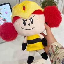 THE POWERPUFF GIRLS 收藏級 25cm 公主 Moebax 與 Mojo 毛絨娃娃，《霹靂女孩》電影反派角色，適合卡通迷女孩的完美生日禮物 - 彩色 - 查看 5