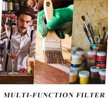 50 PCS 100 Micron Cone Paint Strainers, Cone Filters With Fine Nylon Mesh, Disposable Paint Paper Strainers For Automotive, Spray Guns, Universal Filters Car Accessories - 50 PCS - View 6