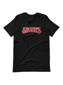 Camiseta unisex con estampado gráfico de Somerville Lumber, corte holgado estilo retro. - Volver 2 - Ver 1