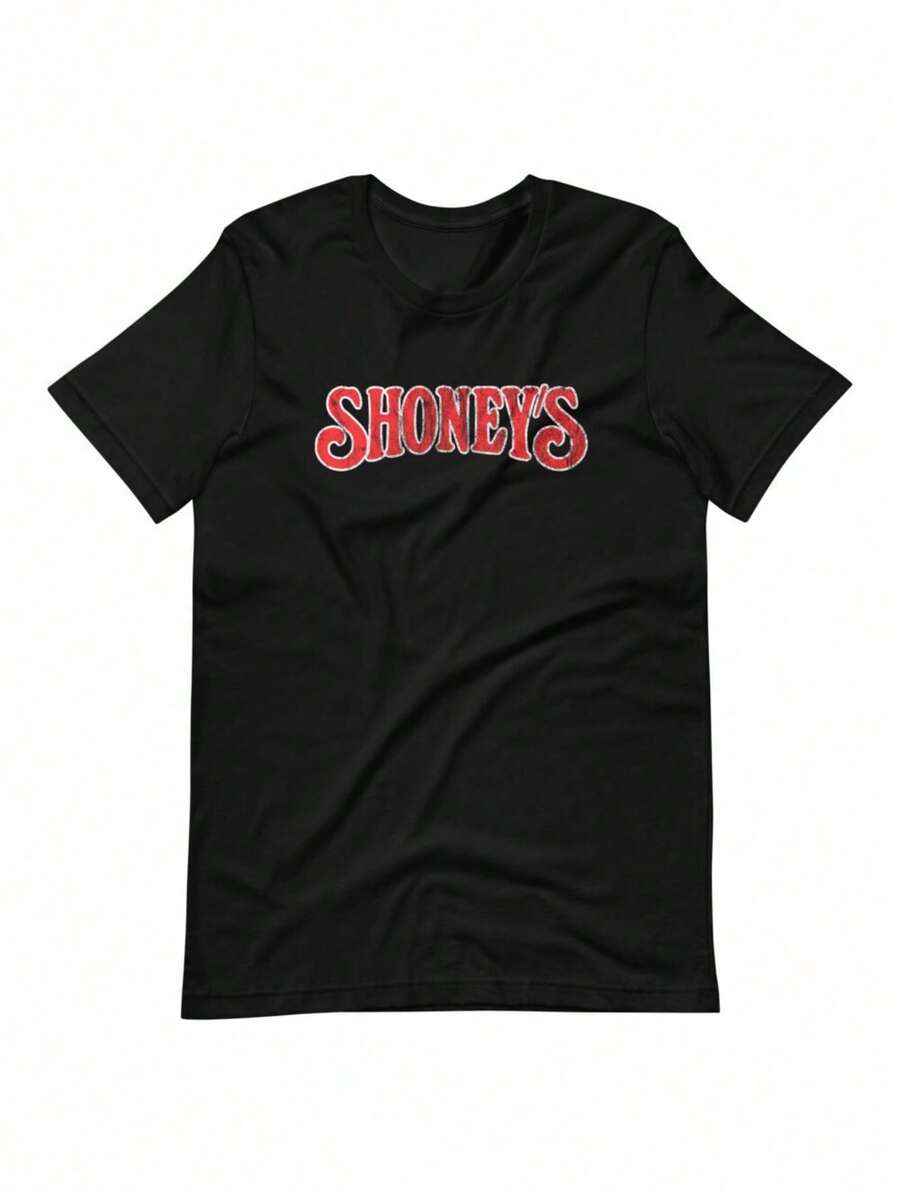 Camiseta unisex con estampado gráfico de Somerville Lumber, corte holgado estilo retro. - Volver 2 - Ver 1