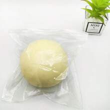 特大號流體起司球壓力緩解巨型流體球大福捏捏樂，大號慢回彈壓力緩解捏捏樂，特大號流體壓力緩解捏捏樂，泥狀質感大福捏捏樂，驚喜禮物，生日禮物，聖誕禮物，完美禮物 - 彩色 - 查看 13