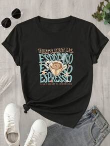 Halloween Graphic T-Shirt - Black - View 1