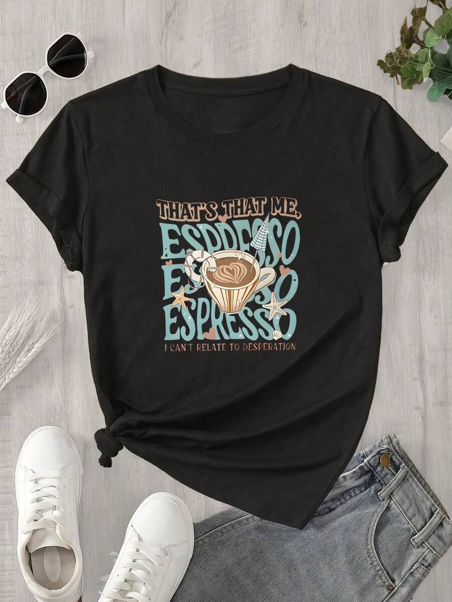 Halloween Graphic T-Shirt - Black - View 1