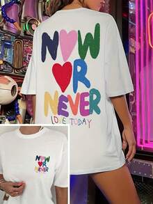 Plus Size T-Shirts - White - View 3