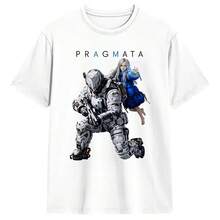 Camiseta para hombre Pragmata Game 2026, camisetas de Hip Hop, camiseta de verano, camisetas impresionantes 100% de algodón, regalo de cumpleaños55 - Blanco - Ver 1