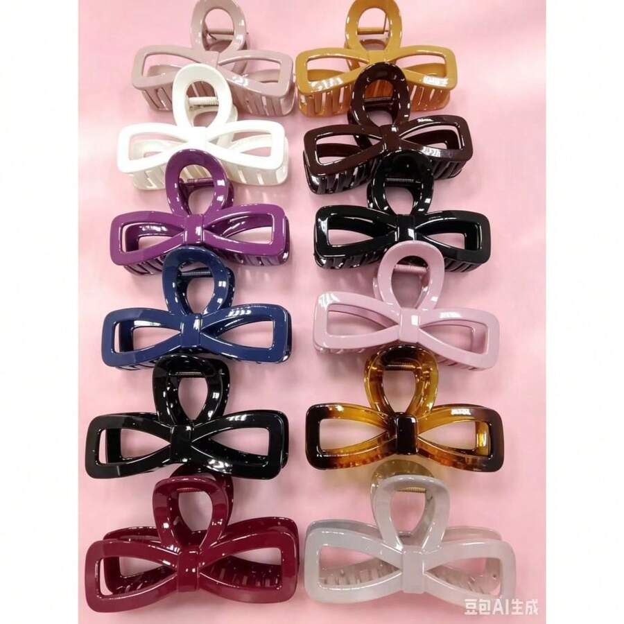 Kit1/2/3 Presilhas de Cabelo Femininas Cute Coreanas Kit com 18 Modelos Trend 11cm - 1814 - Visão 1