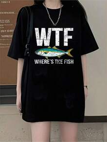 Women T-Shirts - Black - View 1