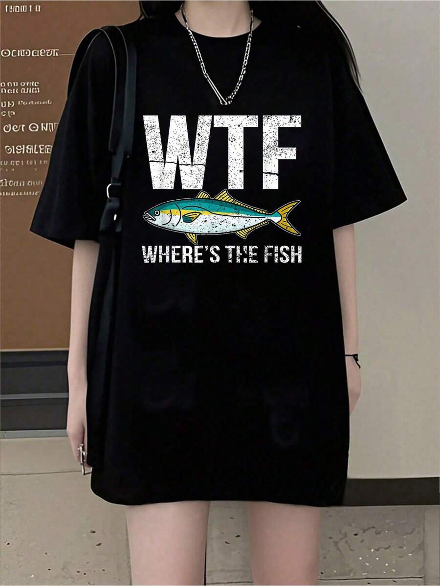 Women T-Shirts - Black - View 1