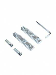 1Set Nueva Herramienta Multifuncional de Extracción de Roscas de Tubería para Extremos de Tubería Rotos, Válvulas de Ángulo de Grifo y Roscas Inversas - herramienta - Ver 9