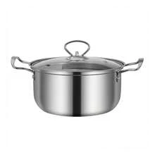 11PCS Induction Non Stick Stainless Steel Cookware Cooking Pot Pan With Lids Set - View 10