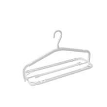 6pcs Extendable Clothes Drying Rack, Home Decor, Hangers, Kitchen Accessories, Travel Essentials, Cruise Ship Essentials, Wardrobe Organizer, Suitable For Home Balcony Use, Suitable For Drying Duvet Covers And Bath Towels, Moderate Spacing, Easy Ventilation And Quick Drying, Efficiently Dry Towels And Bath Towels - White - View 13