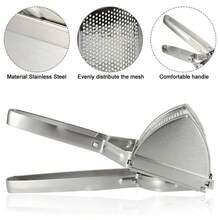Heavy Duty Steel Potato Ricer Puree Masher Juicer Vegetable Fruit Press Maker UK - SU00104 - 查看 5