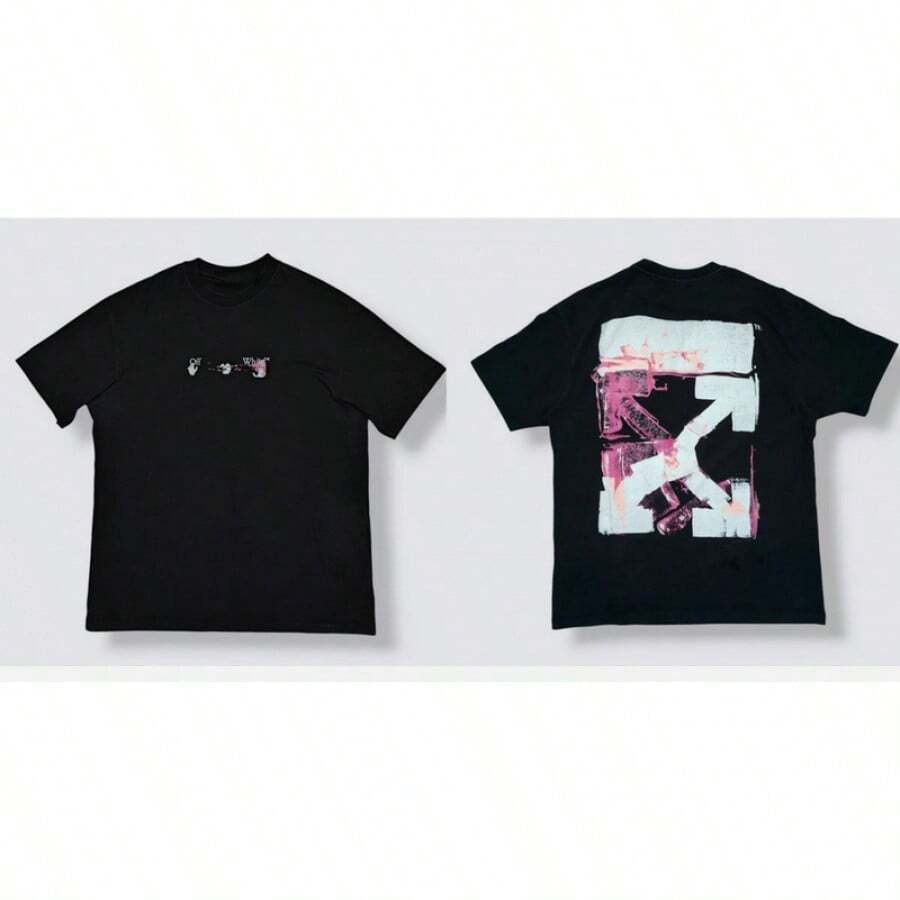T-shirt d'été décontracté pour homme à col rond et manches courtes. T-shirt du groupe JINJER, tournée européenne 2026, 2 faces, blanc, unisexe, tailles S-5XL, t-shirts d'été, tenue d'été pour hommes, tenue d'été pour femmes, t-shirts pour femmes, chemisiers d'été pour femmes, t-shirt à manches courtes pour femmes, été, Y2k - Noir - Voir 1