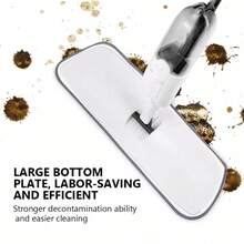 NEW Spray Mop For Floor Cleaning 5 Reusable Microfibre Pads W/Water Bottle Tank UK - VJN0223 - View 11