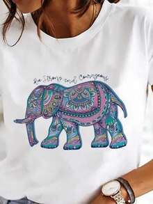 Women T-Shirts - White 23 - View 1