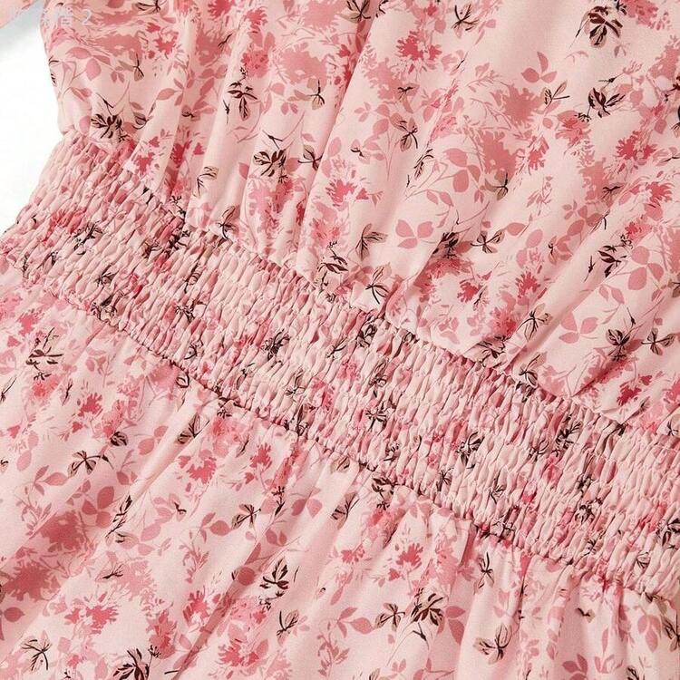 Women Long Dresses - Màu cam cháy - Xem 4