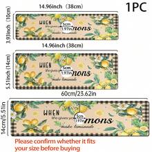 1pc Kitchen Lemon Sink Faucet Water Absorption Pad, Drainage Pad, Kitchen, Bathroom Sink, Countertop, Drainage Pad, Diatomite Washbasin, And Cuttable Quick-Drying Pad. - Multicolor - View 8