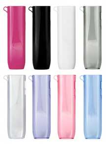 1SET Brand New Solid Color Transparent/Opaque TPU Soft Shell Protective Case With Hanging Hole For IQOS ILUMA I ONE, Anti-Slip Anti-Drop Protective Cover (1pc Protective Case + 1pc Replacement Tool), TPU Material Heat Resistant Anti-Drop Anti-Scratch Full Hand Feel Non-Slip, Suitable For Latest 7th Generation IQOS ILUMA I ONE, Ideal For Protecting Your I ONE Daily Use - Transparent Version - View 6