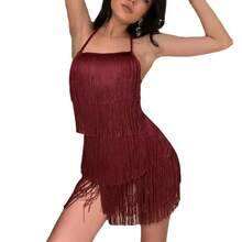 Mono con tirantes de estilo discoteca - Negro - Ver 5