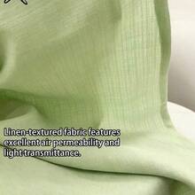 YijiaNvz Vestido casual y elegante de cuello redondo sin mangas color caqui con diseño de estrella de mar, adecuado para primavera y verano - Verde oscuro - Ver 7