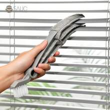1pc Multifunctional Car Gap Cleaning Brush, Soft Bristle Brush For Air Vent Dusting, Interior Dead Corner Cleaning Tool - Multicolor - View 2