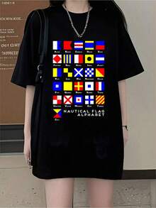 Women T-Shirts - Black - View 1