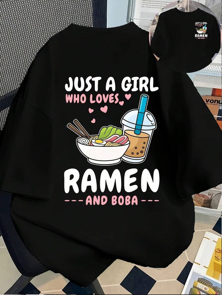 Women T-Shirts - Black - View 1