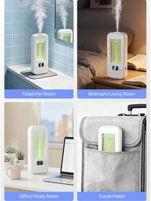 Automatic Fragrance Spray Diffuser For Home, Bedroom, Long-Lasting Deodorizing Air Freshener, Hotel Essential Oil Aroma Diffuser, Quiet Mini Automatic Aromatherapy Diffuser For Home Use - A - View 5