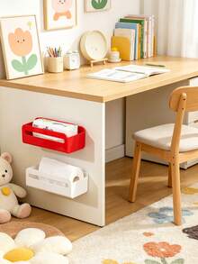 Tempat Tisu dan Sarung Tangan Magnetik, Rak Kulkas yang Dipasang di Dinding, Cocok untuk Tisu Basah, Serbet, Penyimpanan Kamar Mandi, Pengatur Dapur Kantor Rumah, Perlengkapan Restoran - MultiWarna - View 5