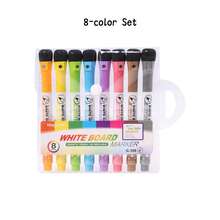 1/8/12/20pcs Colorful Whiteboard Markers With Magnetic Eraser, Easy To Erase Dry-Erase, Magnetic Attachment, 1-2mm Bullet Tip, Washable, Suitable For School Classroom, Teacher Office, Student Back To School - Whiteboard Pen - View 13