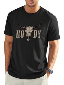 T-shirts för män - Svart - Visa 1