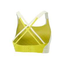 LI-NING Women's High Support Sports Bra Sweat-Proof Non-See-Through Fitness Top AUBW010 - Glazed Yellow - View 2