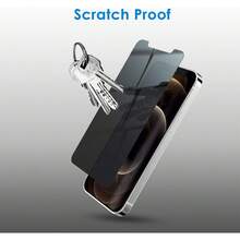 JETech Privacy Screen Protector For IPhone 12 Pro 6-Inch, Tempered Glass Screen Protector, Anti-Scratch, 2 Units ZJHO - IPhone 12 Pro Max - View 6