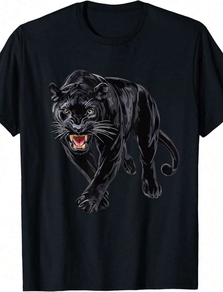 T-Shirt Con Stampa Artistica "Surreal Blindfolded Hands", Girocollo, Manica Corta, Vestibilità Ampia In Stile Retrò. - 後四人組 - 查看 1
