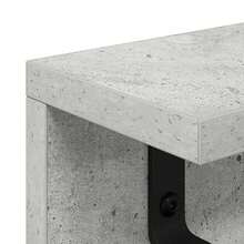 Appendiabiti a muro Grigio cemento 40 x 10,5 x 10,5 cm - Grigio - Visualizzare 8
