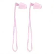 2pcs Swimming Earplugs With Lanyard, Designed For Sports, Prevent Loss, Can Be Worn Around Neck Or Secured With Goggle Strap - Multicolor - View 6