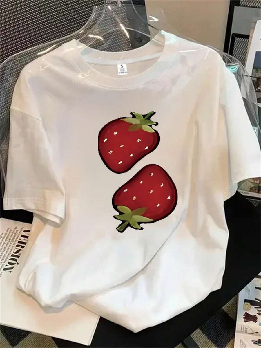 Halloween Graphic T-Shirt - 白色 - 查看 1
