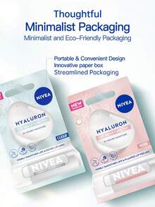 Nivea Hyaluronic Acid Moisturizing Lip Balm, Light Rose - Refreshing and Moisturizing - View 6