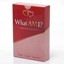 Couples Guessing Card Game Romantic Question Challenge Laugh And Connect Relationship Conversation Game Identity Clue Party Deck Fun Icebreaker Tabletop Game For Date Night Bonding Memory Making Communication And Social Interaction - White - View 4