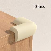 10pcs Children's Anti-Collision Corner Protectors, Extra Wide And Thick, Baby Table Corner Anti-Collision Soft Padding, Infant Dining Table TV Furniture Corner Guards - As Shown - View 6